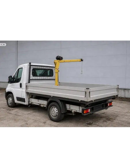Żuraw HDS Dźwig Samochodowy Nośność 500KG Obrotowy Z Elektryczną Wyciągarką