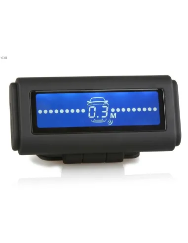 8X CZUJNIKI PARKOWANIA COFANIA BUZZER WYŚWIETLACZ ZESTAW PRZÓD TYŁ CZARNE