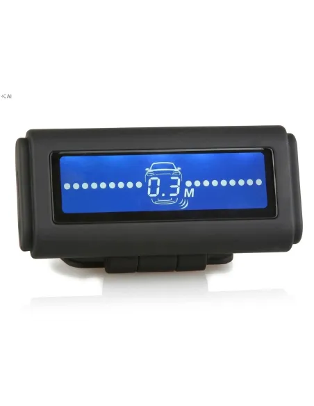 8X CZUJNIKI PARKOWANIA COFANIA BUZZER WYŚWIETLACZ ZESTAW PRZÓD TYŁ CZARNE