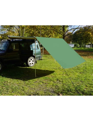 Przedłużenie Markizy Samochodowej 250x200 cm TARP Zadaszenie Ściana Boczna