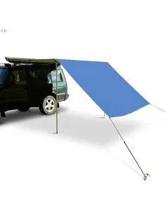 Przedłużenie Markizy Samochodowej 200x200 cm TARP Zadaszenie Ściana Boczna