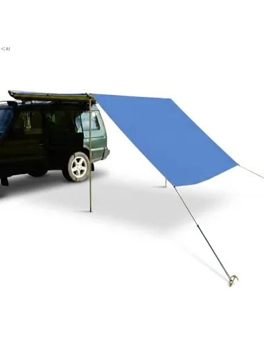 Przedłużenie Markizy Samochodowej 200x200 cm TARP Zadaszenie Ściana Boczna