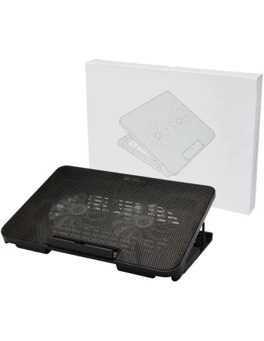 PODSTAWKA PODKŁADKA CHŁODZĄCA LAPTOP 12-17 LED REGULOWANA 2 WENTYLATORY USB