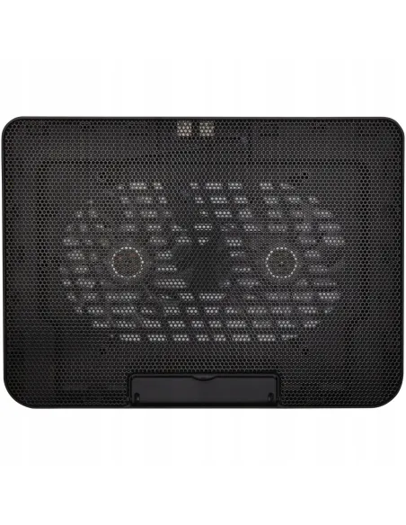 PODSTAWKA PODKŁADKA CHŁODZĄCA LAPTOP 12-17 LED REGULOWANA 2 WENTYLATORY USB
