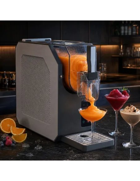 MASZYNA Do LODU GRANITY SLUSHY Slushie 1,9l MROŻONYCH DRINKÓW 6 PROGRAMÓW