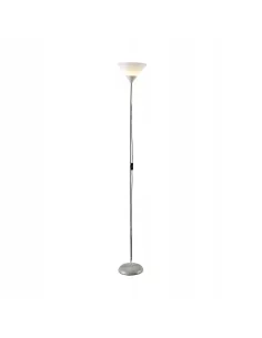 Lampa podłogowa INSPIRE Shade E27 60 W biały, szary