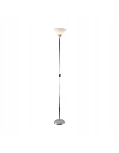 Lampa podłogowa INSPIRE Shade E27 60 W biały, szary