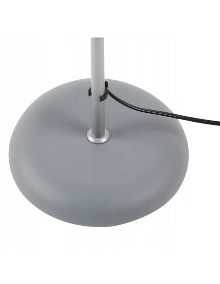 Lampa podłogowa INSPIRE Shade E27 60 W biały, szary