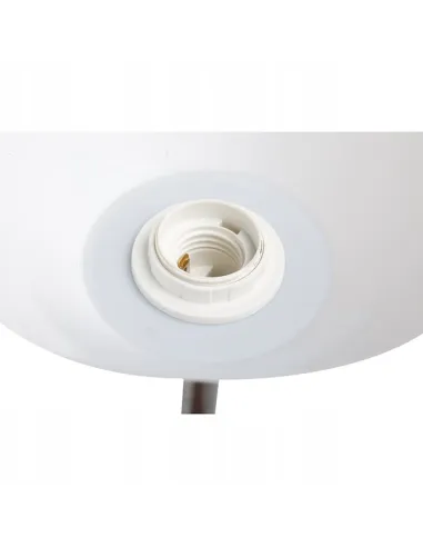 Lampa podłogowa INSPIRE Shade E27 60 W biały, szary
