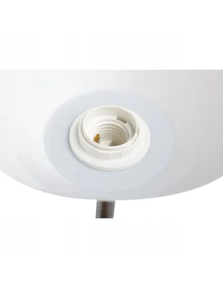 Lampa podłogowa INSPIRE Shade E27 60 W biały, szary