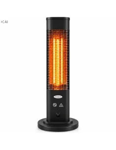 Promiennik Elektryczny Podczerwieni 800W IP65 Taras Camping Kamper 65cm