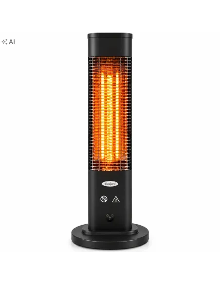 Promiennik Elektryczny Podczerwieni 800W IP65 Taras Camping Kamper 65cm