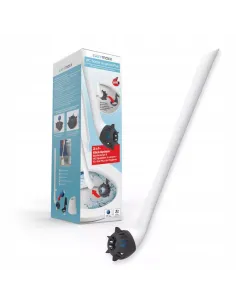 EASYmaxx Szczotka do czyszczenia toalety Silikonowa szczotka do WC 2w1 2