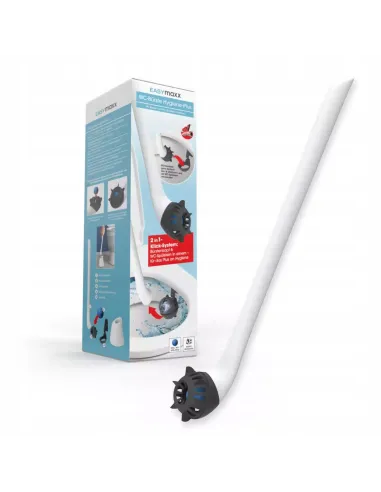 EASYmaxx Szczotka do czyszczenia toalety Silikonowa szczotka do WC 2w1