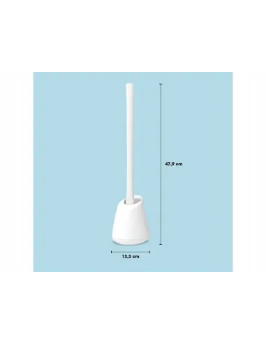 EASYmaxx Szczotka do czyszczenia toalety Silikonowa szczotka do WC 2w1