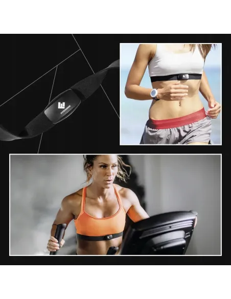 PULSOMETR PAS PIERSIOWY FITENGINE CZUJNIK TĘTNA BLUETOOTH ANT+ iOS ANDROID