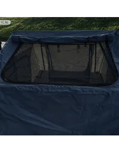 Duży Namiot Dachowy 240x140cm Samochodowy PRIME TECH PRO + PRZEDSIONEK 2