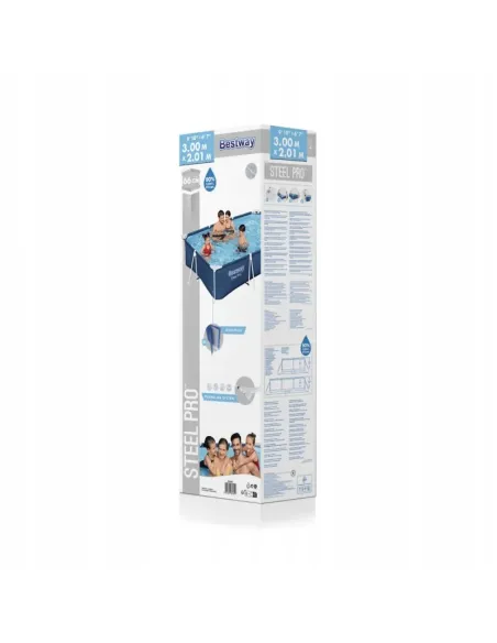 BESTWAY 56404 BASEN OGRODOWY STELAŻOWY Rodzinny 300 x 201 x 66 3300L