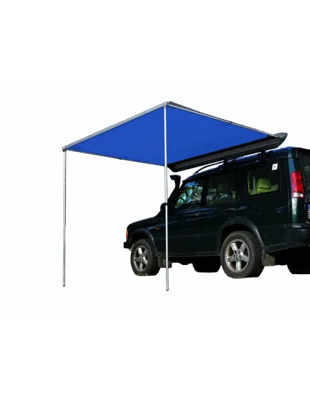 MARKIZA Samochodowa 250x200cm Niebieska z Powłoką UV + TARP