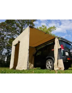 Ściany Boczne do Markizy samochodowej 250cm Beżowe 2