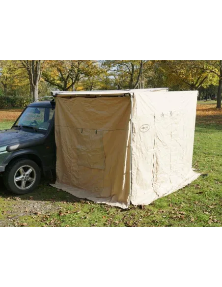 Ściany Boczne do Markizy samochodowej 250cm Beżowe
