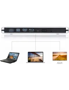 ZEWNĘTRZNY NAPĘD CD DVD NAGRYWARKA USB 3.0 DO LAPTOPA PC MAC