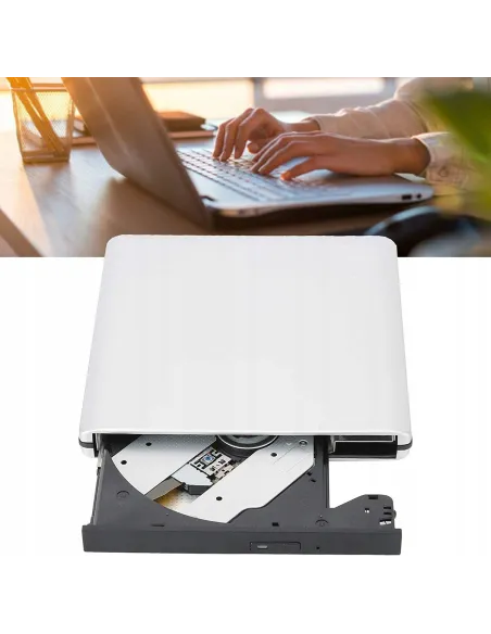 ZEWNĘTRZNY NAPĘD CD DVD NAGRYWARKA USB 3.0 DO LAPTOPA PC MAC