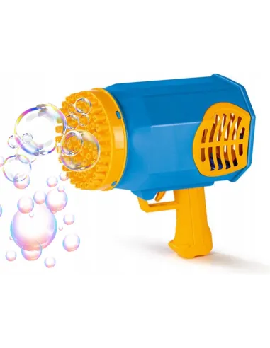 Maszynka pistolet do robienia baniek mydlanych na akumulator LED
