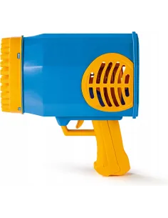 Maszynka pistolet do robienia baniek mydlanych na akumulator LED 2