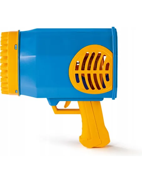 Maszynka pistolet do robienia baniek mydlanych na akumulator LED