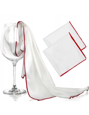 Ścierka TOP SILK do polerowania szkła mikrofibra 60x45 cm 2 szt.