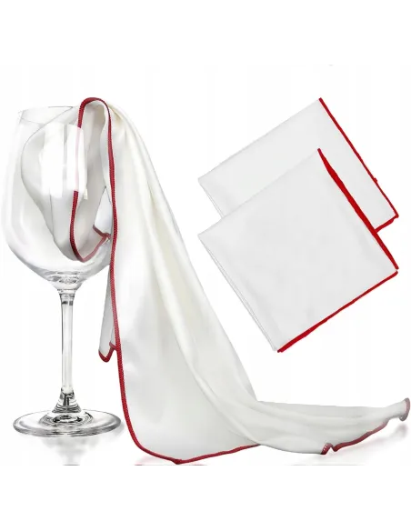 Ścierka TOP SILK do polerowania szkła mikrofibra 60x45 cm 2 szt.