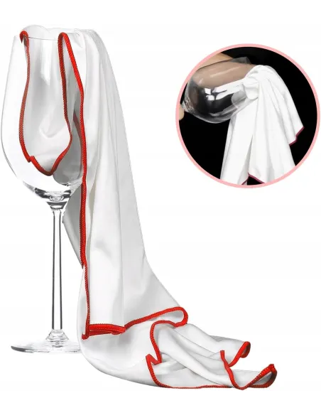 Ścierka TOP SILK do polerowania szkła mikrofibra 60x45 cm 2 szt.