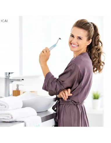 SKALER SONICZNY DO ZĘBÓW VITALMAXX USUWANIE OSADU LED 2 KOŃCÓWKI
