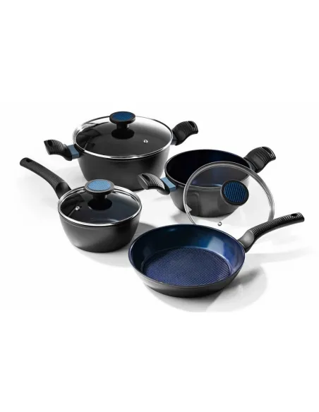 ZESTAW GARNKÓW BRATMAXX 7 EL INDUKCJA PATELNIA POWŁOKA CERAMICZNA