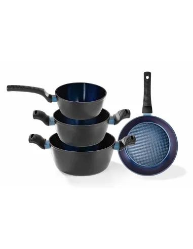 ZESTAW GARNKÓW BRATMAXX 7 EL INDUKCJA PATELNIA POWŁOKA CERAMICZNA
