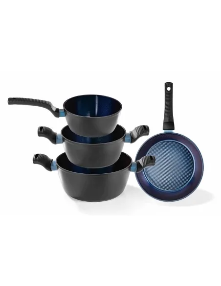 ZESTAW GARNKÓW BRATMAXX 7 EL INDUKCJA PATELNIA POWŁOKA CERAMICZNA
