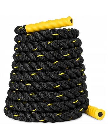 LINA CROSSFIT 7kg TRENINGOWA POWER BATTLE ROPE DO WZMOCNIENIA MIĘŚNI 9M