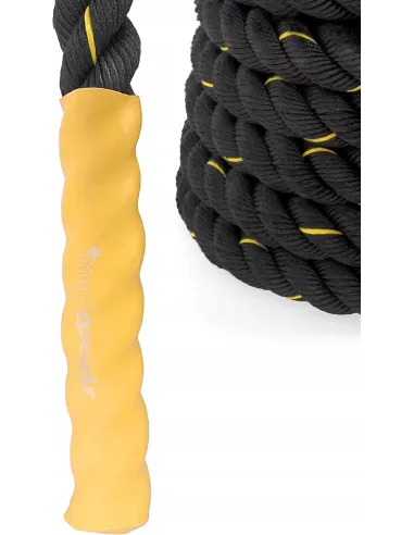 LINA CROSSFIT 7kg TRENINGOWA POWER BATTLE ROPE DO WZMOCNIENIA MIĘŚNI 9M