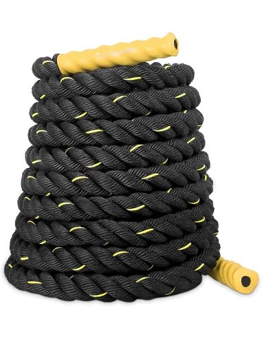 LINA CROSSFIT 7kg TRENINGOWA POWER BATTLE ROPE DO WZMOCNIENIA MIĘŚNI 9M