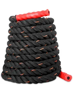 LINA CROSSFIT 9,9kg TRENINGOWA POWER BATTLE ROPE DO WZMOCNIENIA MIĘŚNI 12M