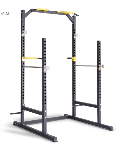 Klatka Treningowa do Ćwiczeń Wielofunkcyjna Power Rack Drążek Poręcze