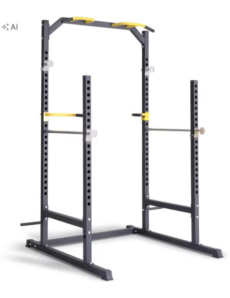 Klatka Treningowa do Ćwiczeń Wielofunkcyjna Power Rack Drążek Poręcze