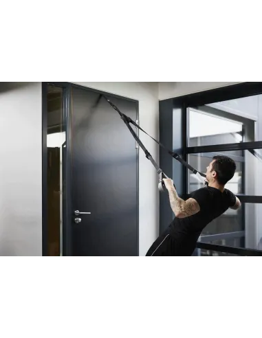 Taśmy Treningowe REBBLO TRX Pasy Podwieszane Trenażer Siłowy Fitness 120 kg