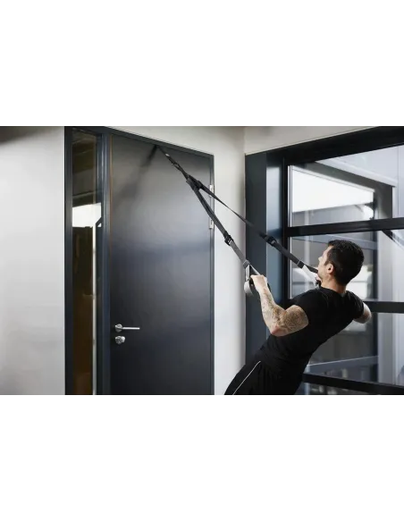 Taśmy Treningowe REBBLO TRX Pasy Podwieszane Trenażer Siłowy Fitness 120 kg
