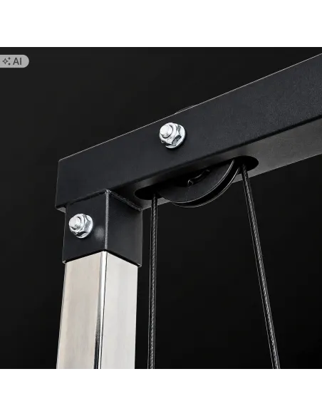 ATLAS DO ĆWICZEŃ WYCIĄG GÓRNY DOLNY 100 KG LAT PULLDOWN DOMOWA SIŁOWNIA