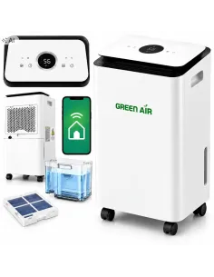 Osuszacz Powietrza 12L/24h WiFi Pompa Wody Pochłaniacz Wilgoci Green Air