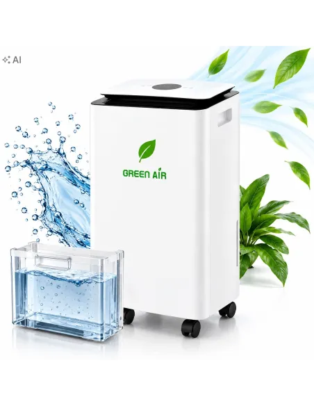 Osuszacz Powietrza 12L/24h WiFi Pompa Wody Pochłaniacz Wilgoci Green Air