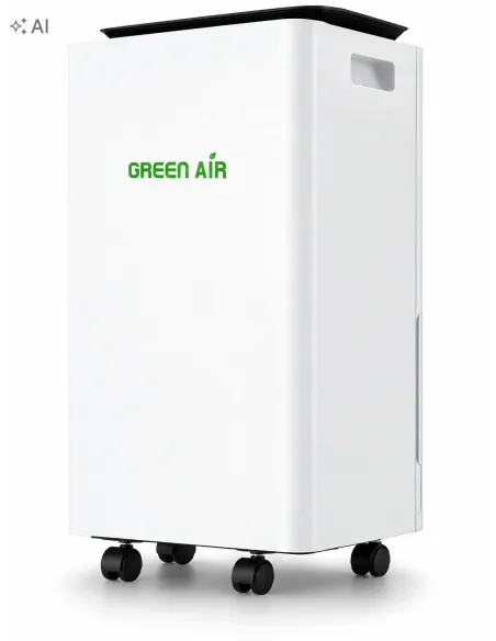 Osuszacz Powietrza 12L/24h WiFi Pompa Wody Pochłaniacz Wilgoci Green Air