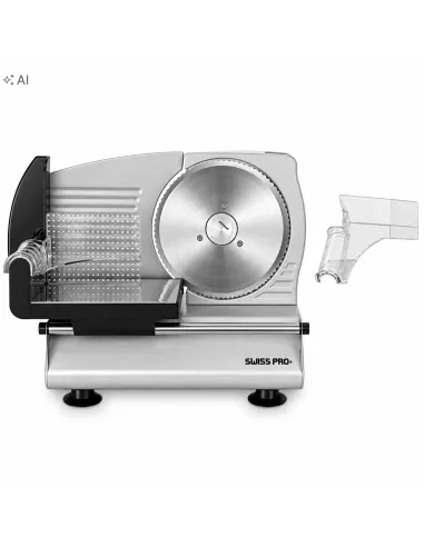 Krajalnica Elektryczna do Chleba Wędlin Sera 150W 190mm SWISS PRO+ Metalowa